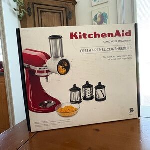 KitchenAid Red Fresh Prep Slicer/Shredder Stand Mixer Attachment